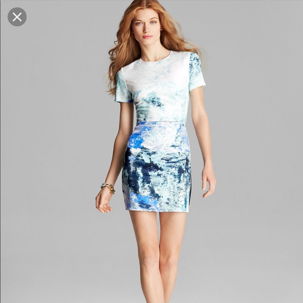 Bec and Bridge Fire and Ice Slit Dress